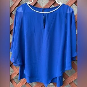 Chaus New York Beaded Neckline Blouse – Size S (NWT)